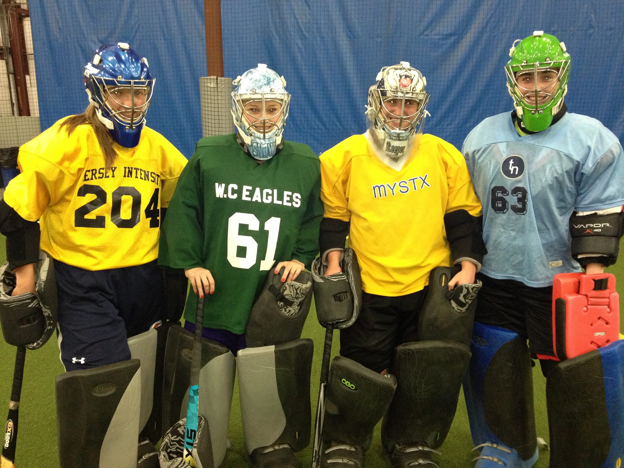 field hockey goalie equipment