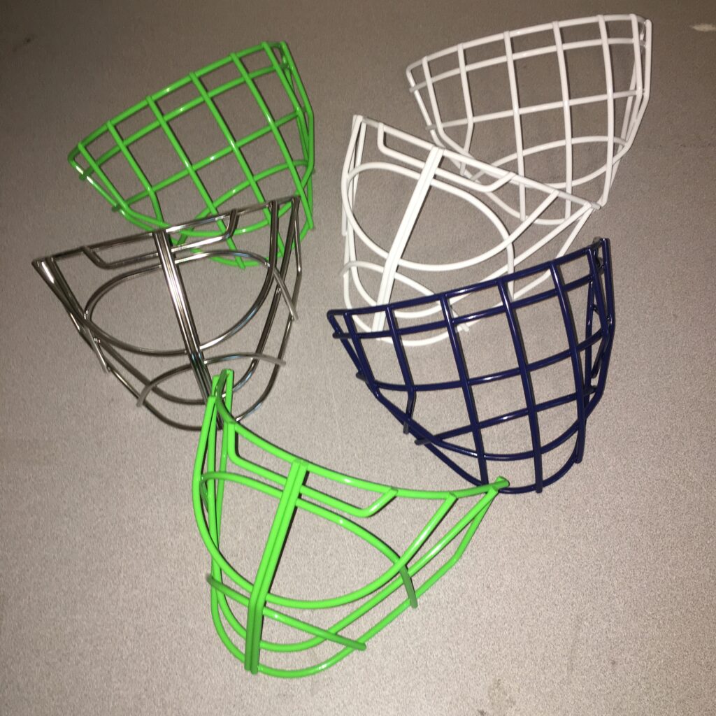 PowederCoat-Stainless-Steel-Hockey-Goalie-Cage